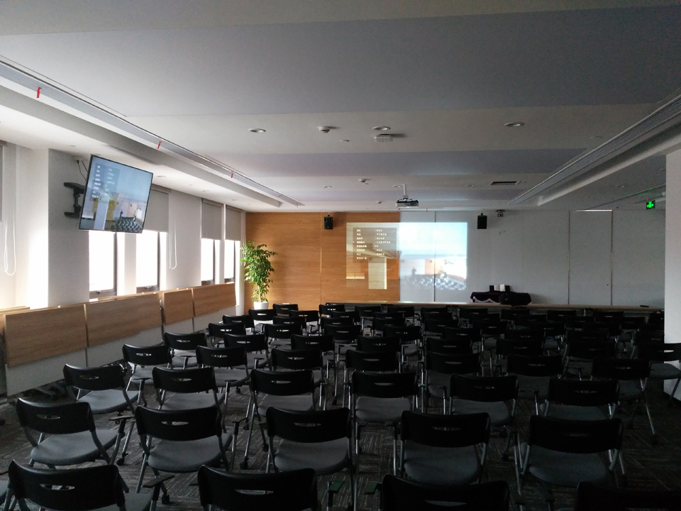 上海某著名早餐連鎖品牌企業多媒體培訓室部署