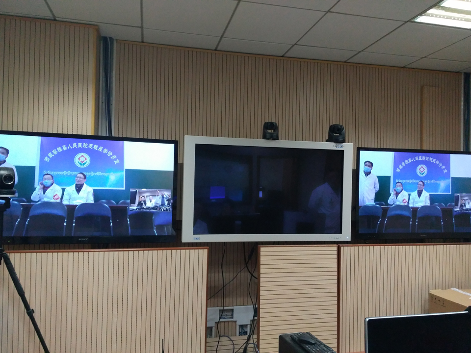 上海某三甲醫(yī)院遠(yuǎn)程醫(yī)療會(huì)診項(xiàng)目部署完成